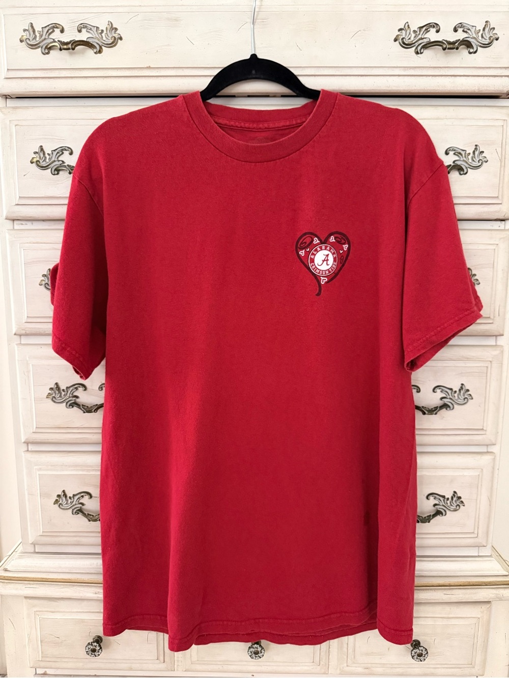 University Logo Red Short-Sleeve Tee